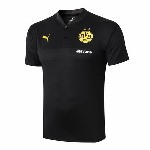 Polo Borussia Dortmund 2019-20 Negro Amarillo